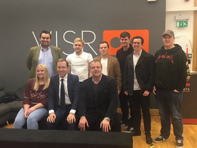 Big thanks to <a href="/MattHancock/">Matt Hancock</a> for coming to speak to us on campus - glad you had an opportunity to look around the fantastic <a href="/HullEntCentre/">Enterprise Centre</a>.