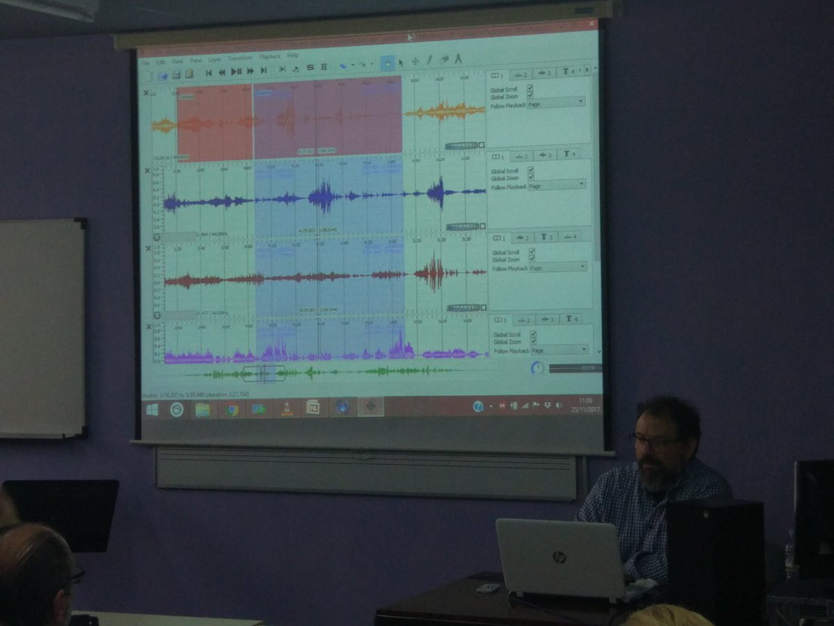 chuchi_jbg's tweet photo. Seguimos con @RubenLopez_Cano en el @COSCYL aprendido a usar nuevas herramientas para él análisis de diferentes obras musicales. @cfiesalamanca https://t.co/yXimqLS5nu