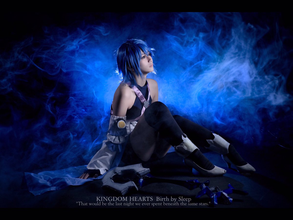 花那 Auf Twitter 鍵が導く心のままに 私はここにいる Kingdom Hearts Berth By Sleep Aqua アクア コスプレ キングダムハーツ