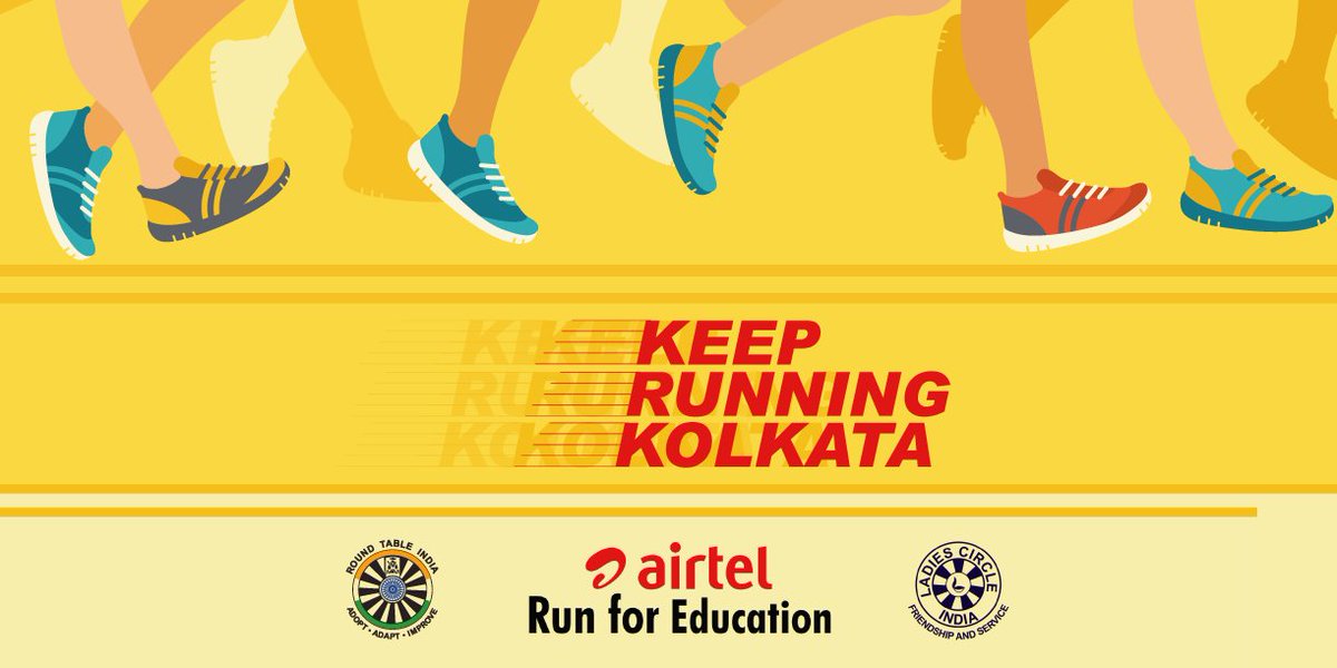 rtirun's tweet photo. Kolkata, we salute your strive to make the lives of the lesser fortunate special with your undying spirit to spread education and happiness. #RunForEducation #Kolkata #Marathon https://t.co/cf5Udr9zhA