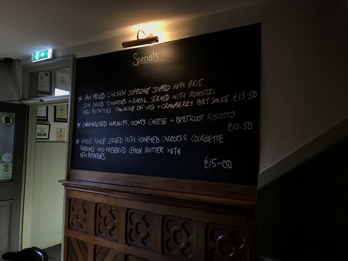 Thegeorgeinn's tweet photo. This weeks specials #thegeorgewedmore #wedmore #food #foodporn https://t.co/VtXFZWP117