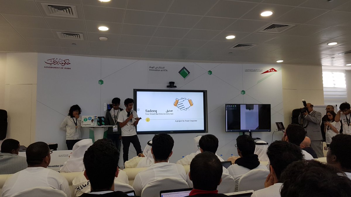 naisofly's tweet photo. Final pitches begin @dubaitaxicorp #RecodingMobility hack @BeMyAppME @IBMMEA #IBMMEADev ππ https://t.co/EEpvFL6xBp