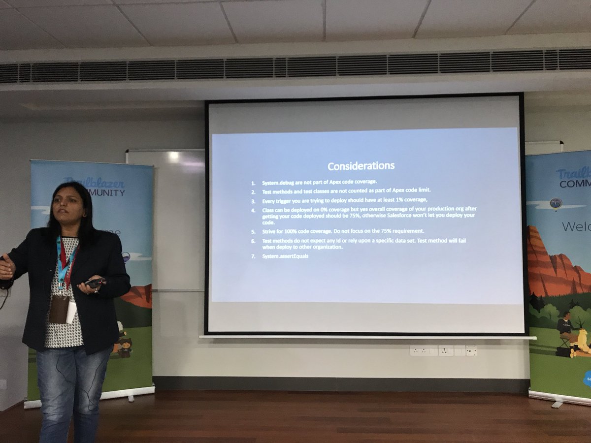 atul31gupta's tweet photo. Considerations for #TestClasses in #Salesforce
#DF17GG
Nothing like learning #Salesforce concepts
#SalesforceSaturday https://t.co/ajDr4Uo4Ms