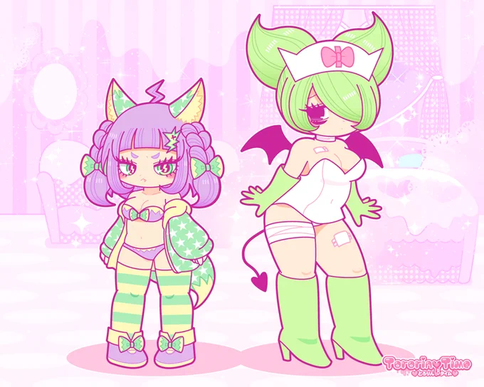 ミミちゃん&ちいちゃん、リニューアル!
#とろりんタイム 
