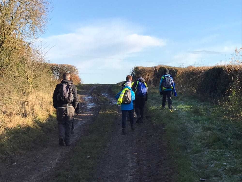All groups going strong at grimsdyke hike. 4 checkpoints down each. Senior team now moving on strongly as well. The shadows seem to be enjoying it to, a bit too much. Pubs not included on hike.........gentlemen😱
