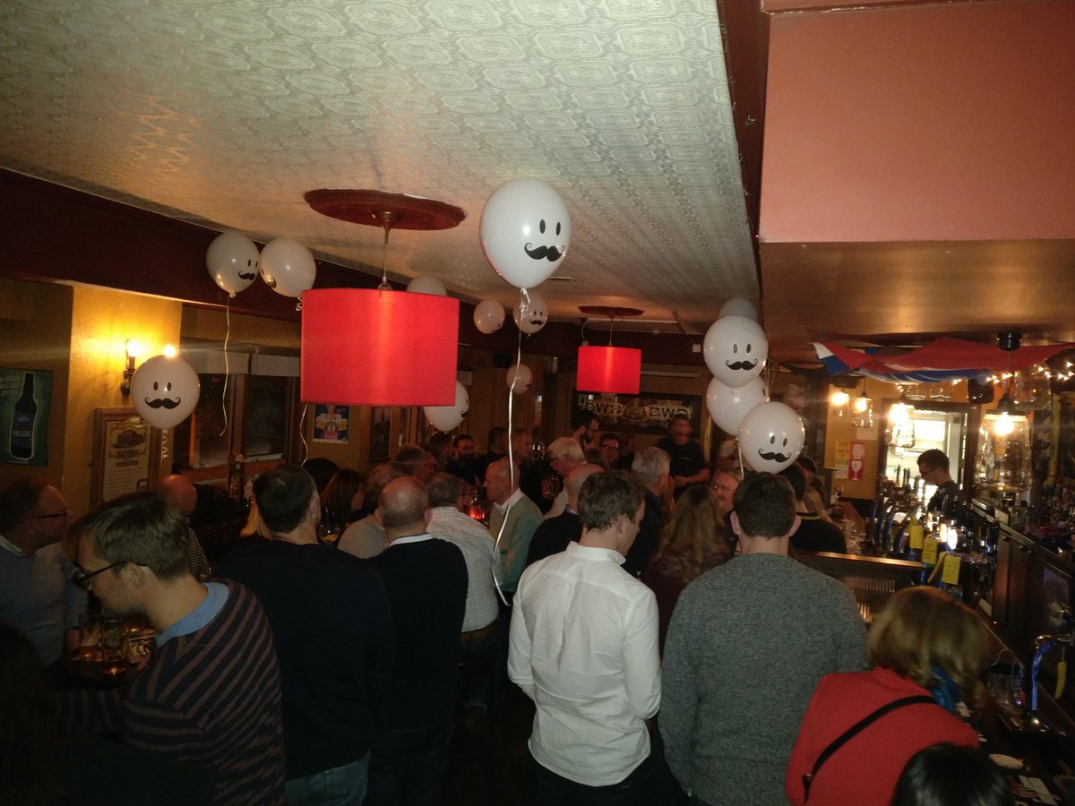 108Rathgar's tweet photo. What a fantastic night!! Great turn out, great craic, AMAZING moustaches and all for a fantastic cause! Will definitely become a yearly event @MovemberIreland @BadgerAndDodo https://t.co/QyzwmEok2l