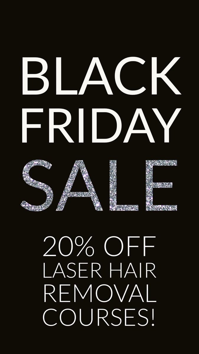 CygniniClinic's tweet photo. Only 10 spaces available! ❌ Email info@cygniniclinic.co.uk to book in 📩 #blackfriday #blackfridaydeals https://t.co/Aq9Md65pL6