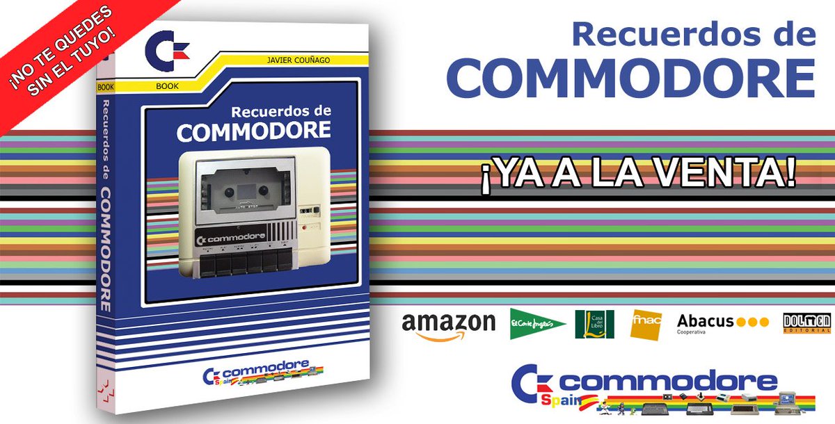 CommodoreSpain's tweet photo. Ya que estáis todos con #BlackFriday os recomiendo una compra para estos días  #RecuerdosdeCommodore  😊https://t.co/Q6O6rOA297 https://t.co/Ssk8bHB1l1