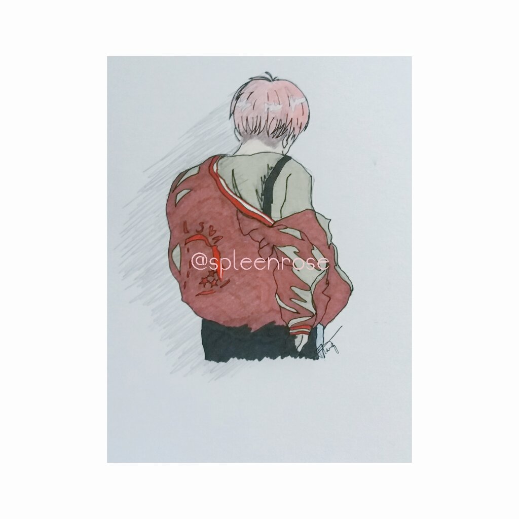 spleenrose's tweet photo. i want to breathe, i hate this night
i want to wake up, i hate this dream. im trapped inside of myself and im dead.

[#artistsontwitter #fanart #minyoongi #suga #BTS #bangtan #drawing]

im not really proud of myself but this drawing is quite beautiful, i really like the hair btw. https://t.co/bcDdOQdHtg