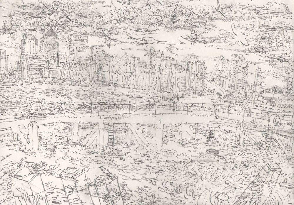AlexandraBlum4's tweet image. Two days left to see #contemporarydrawing #spatialperception #urbanregeneration #artandscience @mallgalleries #INGDiscEye #drawing #bursary exhibition @ParkerHarrisCo. Show also includes: @royeastlanddraw @Daksha9Patel @susannahdouglas @cjeffersonart #MaxNaylor #EithneTwomey