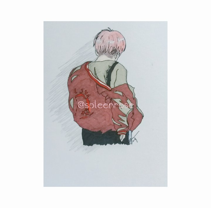 spleenrose's tweet photo. i want to breathe, i hate this night
i want to wake up, i hate this dream. im trapped inside of myself and im dead.

[#artistsontwitter #fanart #minyoongi #suga #BTS #bangtan #drawing]

im not really proud of myself but this drawing is quite beautiful, i really like the hair btw. https://t.co/bcDdOQdHtg