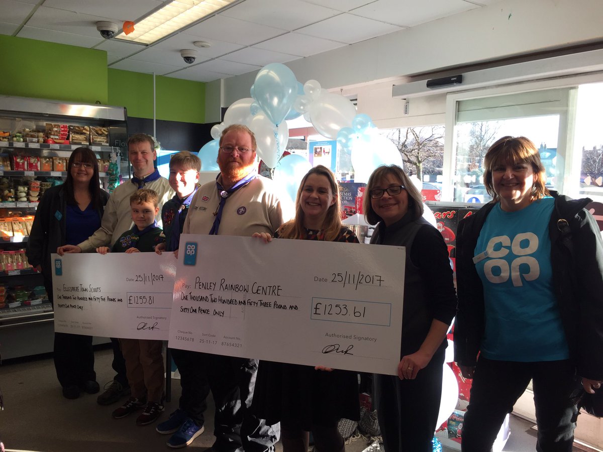 Debcoopmemb's tweet photo. #Ellesemere #TheCoopWay £20million raised by @coopuk members @lucyhilucy 🎉🎉🎉 https://t.co/ahvafcpgvI