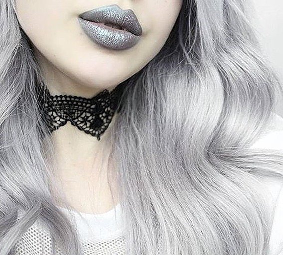 hellaholics's tweet photo. Lavender Grey ✨💜. #throwback to @tavujesus in our Louise Lace Choker, now down to the last few, no re-stock 🔮.
-
-
-
#grey #greyhair #silverhair #lavenderhair #purplehair #lightpurple #greyhairdontcare #purplehairdontcare #lilachair #pastellhair #gre… https://t.co/7W15Vy4Id1 https://t.co/IVFZtGPG9o