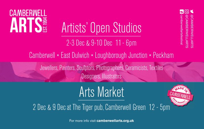 The next two weekends are looking very exciting for local art lovers: