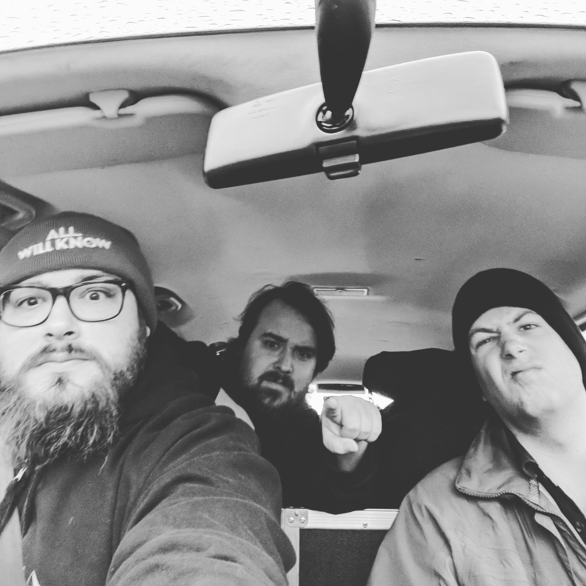Abinchova's tweet photo. On our way to the METAL UP YOUR LIFE Festival in Germany, see you guys soon! @allwillknow_official  #abinchova #allwillknow #metalupyourlife #hype 🍻🤘 https://t.co/kNB67ObEZ0