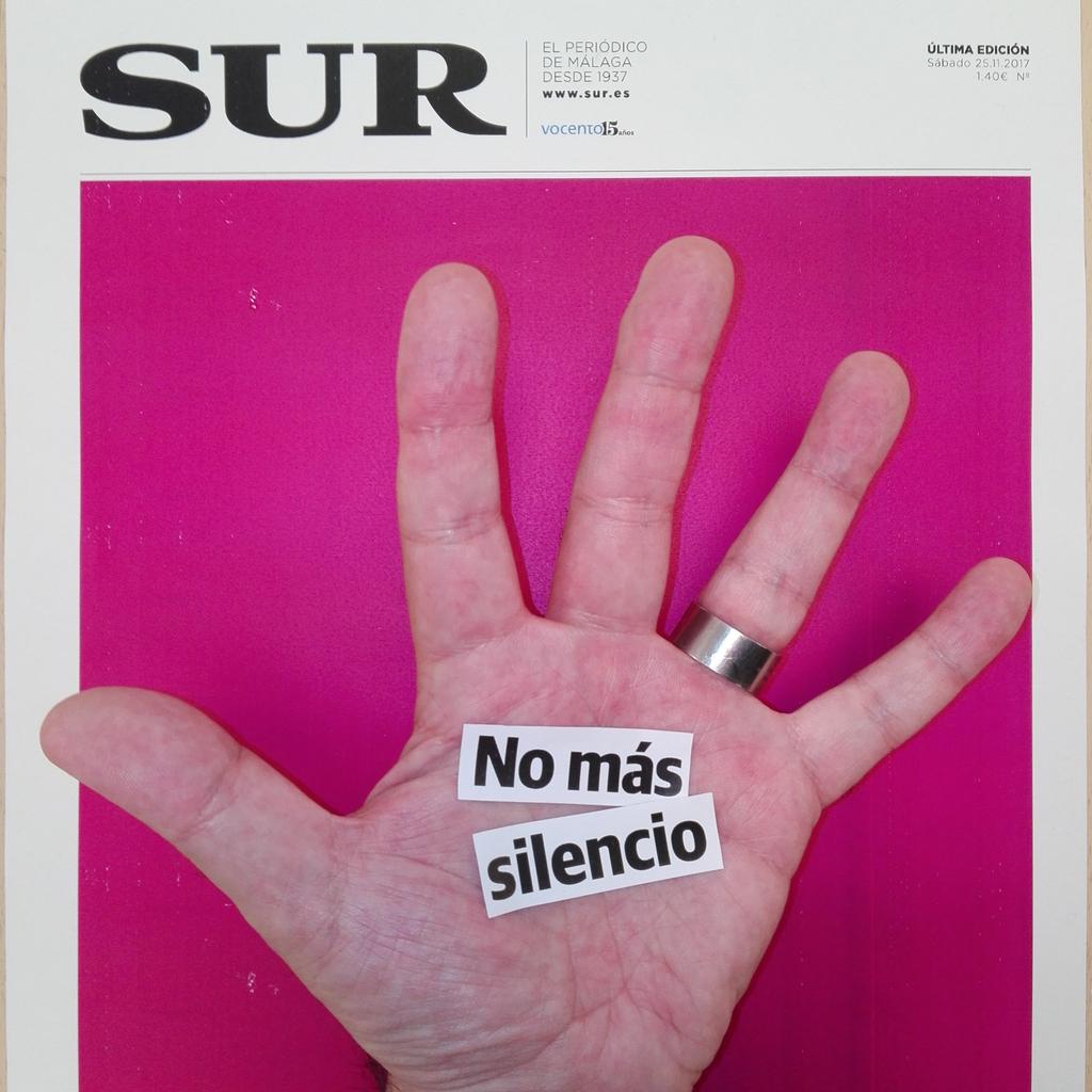 No más silencio. Contra la #violenciadegénero #HaySalida. #YoNOsoyCómplice #NiUnaMás <a href="/DiarioSUR/">SUR. El periódico de Málaga</a>