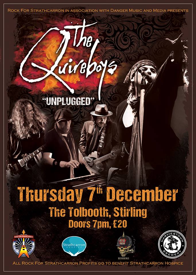 RockForStrath's tweet image. The 'Boys are back in town ! @hmvStirling @Tolbooth @BrewDogStirling @StirCityRadio @StirObserver @HarviestounBrew