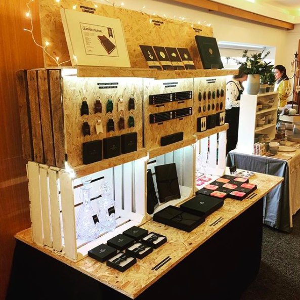 Oo suddenly feeling v.Christmassy! We’re at the <a href="/BedruthanHotel/">BedruthanHotel&Spa</a> #Christmas #craftfair today &amp; would love 2 see you (here tomorrow too). P.s. we’re TOTALLY in love be with all the amazing handmade gifts on display from our neighbours. It’s a feast of creative treasures!!! 🎁