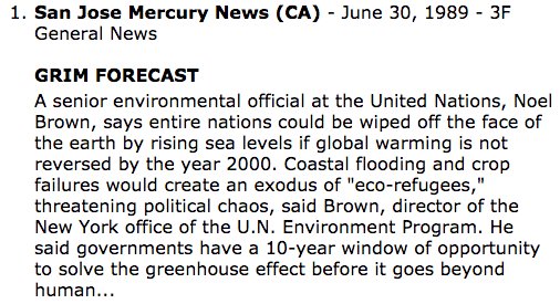 Tony__Heller's tweet photo. @wef In 1989 the UN said we had until the year 2000 to save the planet. In 2008, NASA said we had until 2012 to save the planet. This clown show never ends
https://t.co/QE56vqcu7x https://t.co/uS0qMR8Yxe