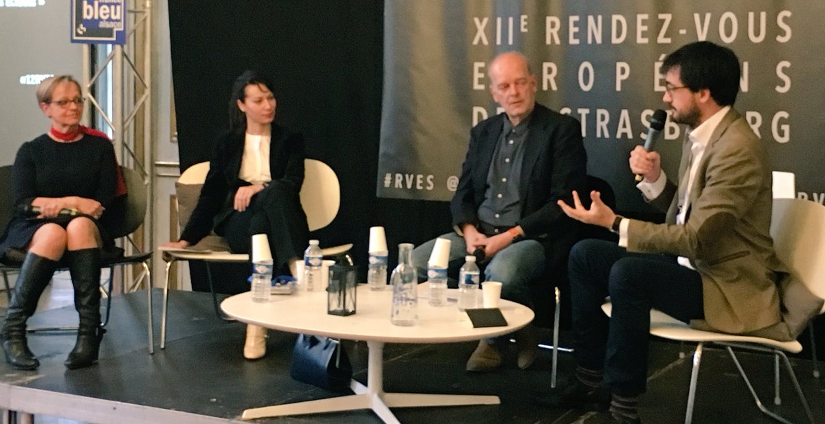 RvesOfficiel's tweet photo. La démocratie peut-elle être réellement représentative ? Discussion entre @Kader_Sevinc @nicolasleron et @CHANTALCUTAJAR à @strasbourg #12RVES https://t.co/TYYEQUdfyM