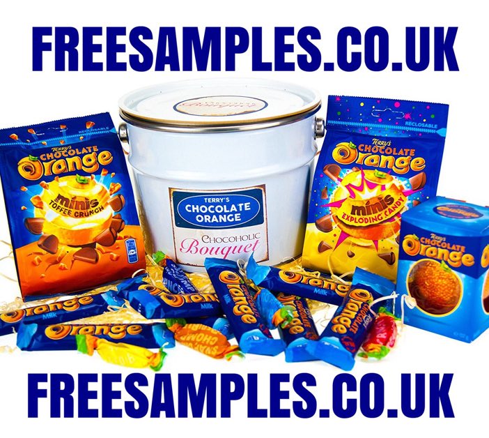 PocketOffers's tweet image. Follow + RT @freesamplescouk for your chance to #WIN this Terry's chocolate orange hamper for Christmas 🎄