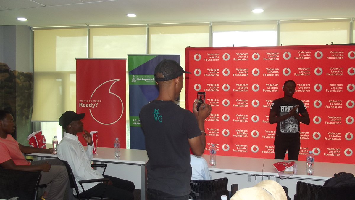 swmaseru's tweet photo. on Wednesday we had a very successful prize ceremony @VodacomLes for 3 #startupweekend #winning #team once again thanks to @usembassymaseru @VodacomLes @nulinnovations @malutiplumbing @grindnation https://t.co/AbxEn3Fneh