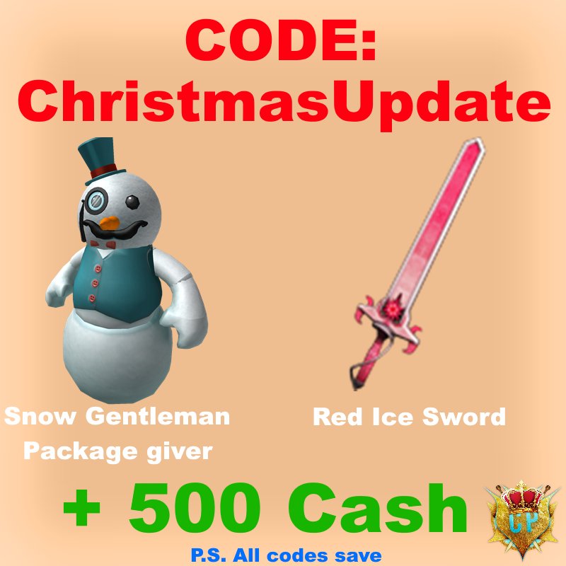 Roblox (Parody) on X: Redeem code ######### for a new Christmas