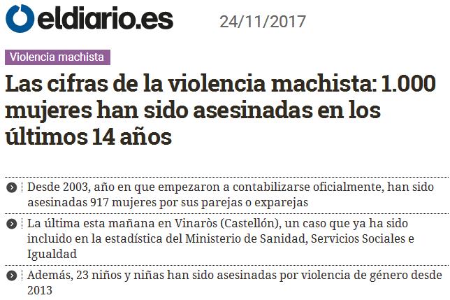 jrramirezgomez's tweet photo. Desde el año 2003 han sido ASESINADAS 1.000 mujeres a manos de sus parejas o exparejas.

Tod@s debemos luchar contra la #ViolenciaDeGenero 

#45MensajesPorEllas

#DiaContraLaViolenciaDeGenero https://t.co/JFvB7a0fE3