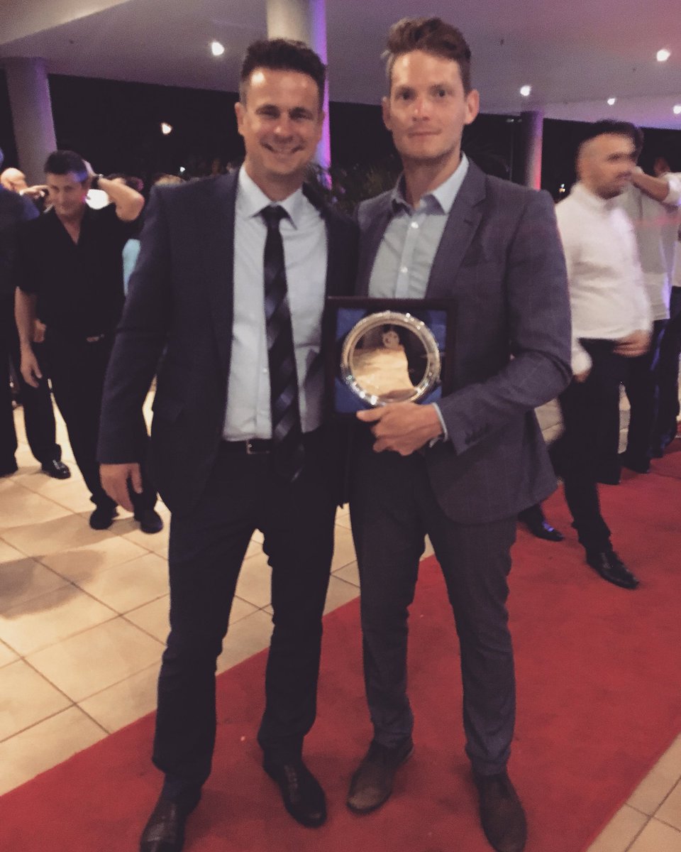 An honour to win Pararoo of the year. To my teammates, staff, family. I couldn’t persue my passion if it wasn’t for my family.  Love you all