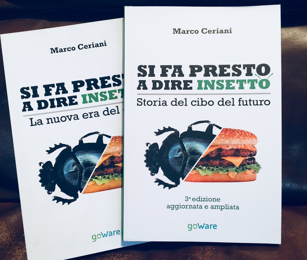 DrCeriani's tweet photo. È arrivata la III edizione!!! #book #libri #goware #insetticommestibili #italbugs @goWareapps @ArgaLombardiaLi https://t.co/LBZQw0pXam