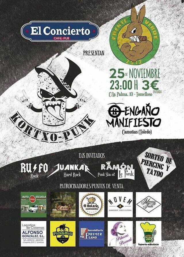 e_manifiesto's tweet photo. Esta noche hay buen punk-rock por Tomelloso! Nos vemos! https://t.co/Ptq4TVFzOL