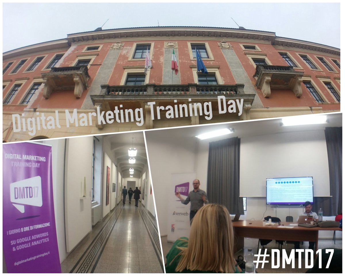 andreacreativo's tweet photo. #GoogleAdWords e #GoogleAnalytics strumenti potenti ma per usarli con efficacia ci vuole piena consapevolezza.

Oggi sono nella bellissima sede di @abafrosinone per il 1° #DigitalMarketing Training Day ad imparare da @thulasa @filippoTrocca e G. Bassi #DMTD17

#Analytics https://t.co/b8MlIV7XPy