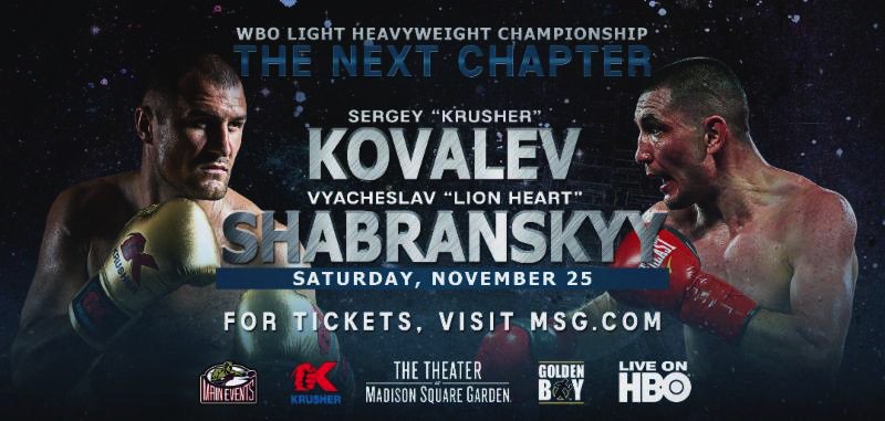 The Only Sergey Kovalev vs Vyacheslav Shabranskyy WBO Light Heavyweight Title Fight Preview Plus Betting Tips You Will Ever Need!! goo.gl/z8YMVn