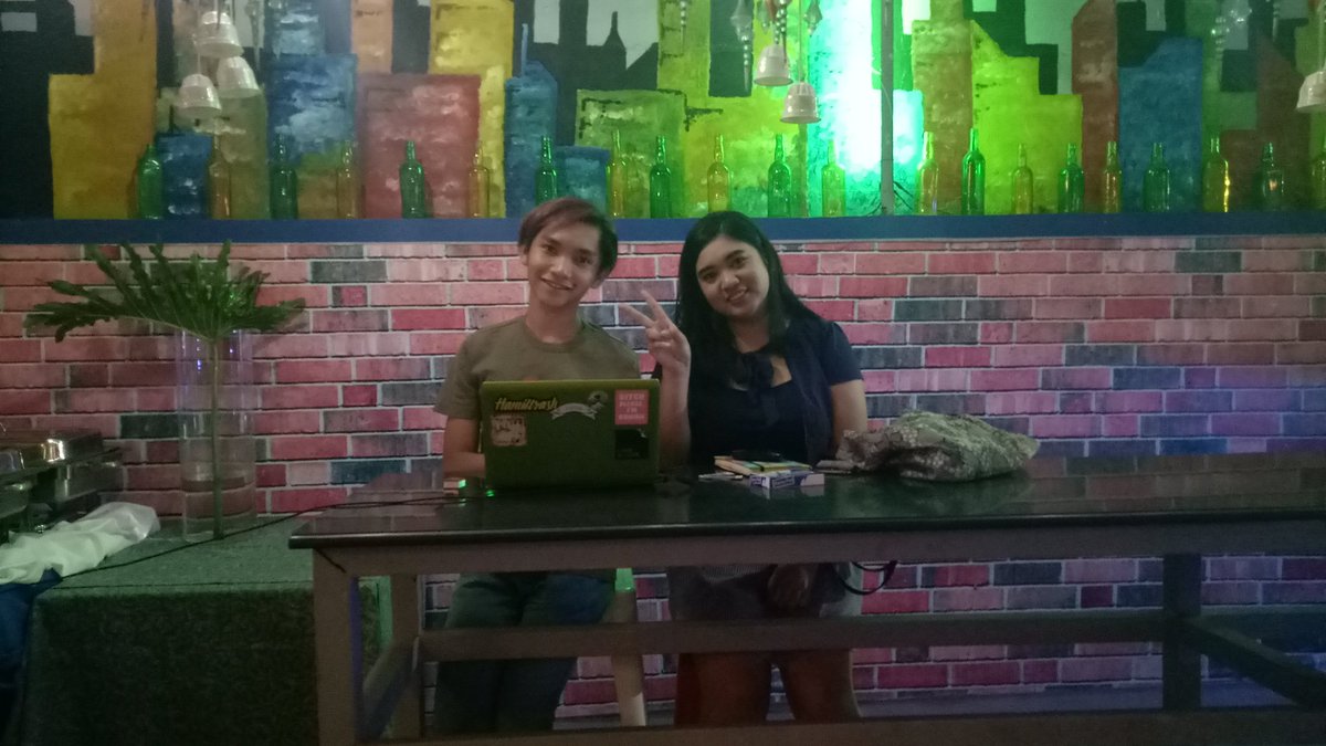 KALikhaUPD's tweet photo. Doors are now open!! Head on over to Tipanan Café Lounge at Maginhawa!
#ArtForAid2017 https://t.co/abwZ1cEke7