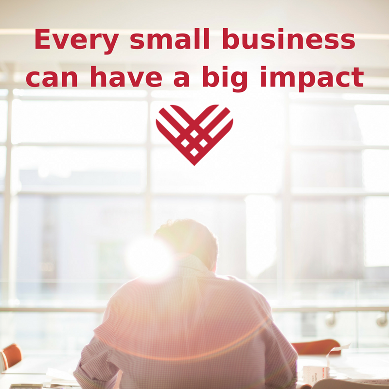 GivingTuesday's tweet photo. Every small business can have a big impact. Are you working with local businesses on #GivingTuesday? Or is your business giving back this weekend? Share your plans and how you are helping shape your local community! #givingtuesday #smallbusinesssaturday https://t.co/n8AUF3EWGF