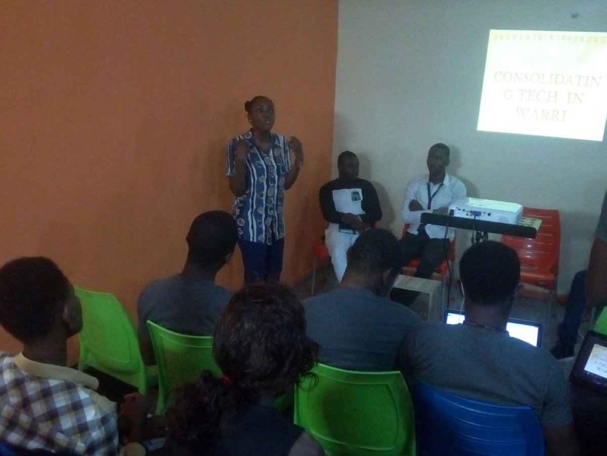 WarriUpdate's tweet photo. #WarritechMeetup in #Warri #tech #techies https://t.co/OLN9XBxN9Y