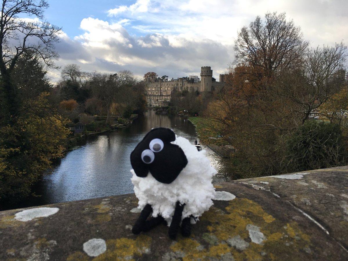 WasteNotWeirdos's tweet photo. Woolbert is off on his holidays, out and about exploring @WarwickCastle. Lucky to have escaped from the stocks if you ask me! #heritage #daysout https://t.co/HcIplB0X20