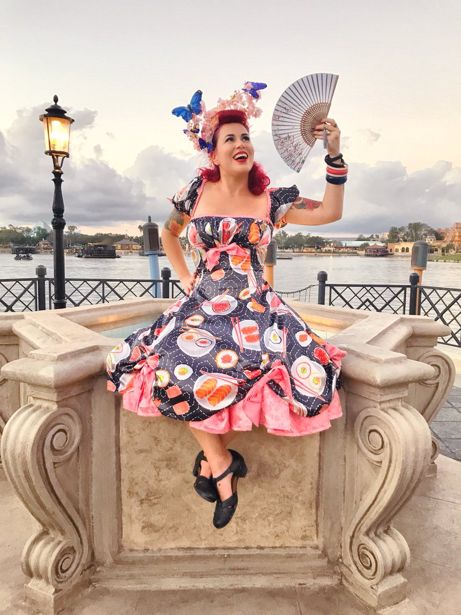 theLadyGaganja's tweet photo. Missing Dapper Day sunsets over Crescent Lake @DapperDay @WaltDisneyWorld #dapperday #dapperday2017 #waltdisneyworld #rockabillydisney https://t.co/T7uA92uz5B