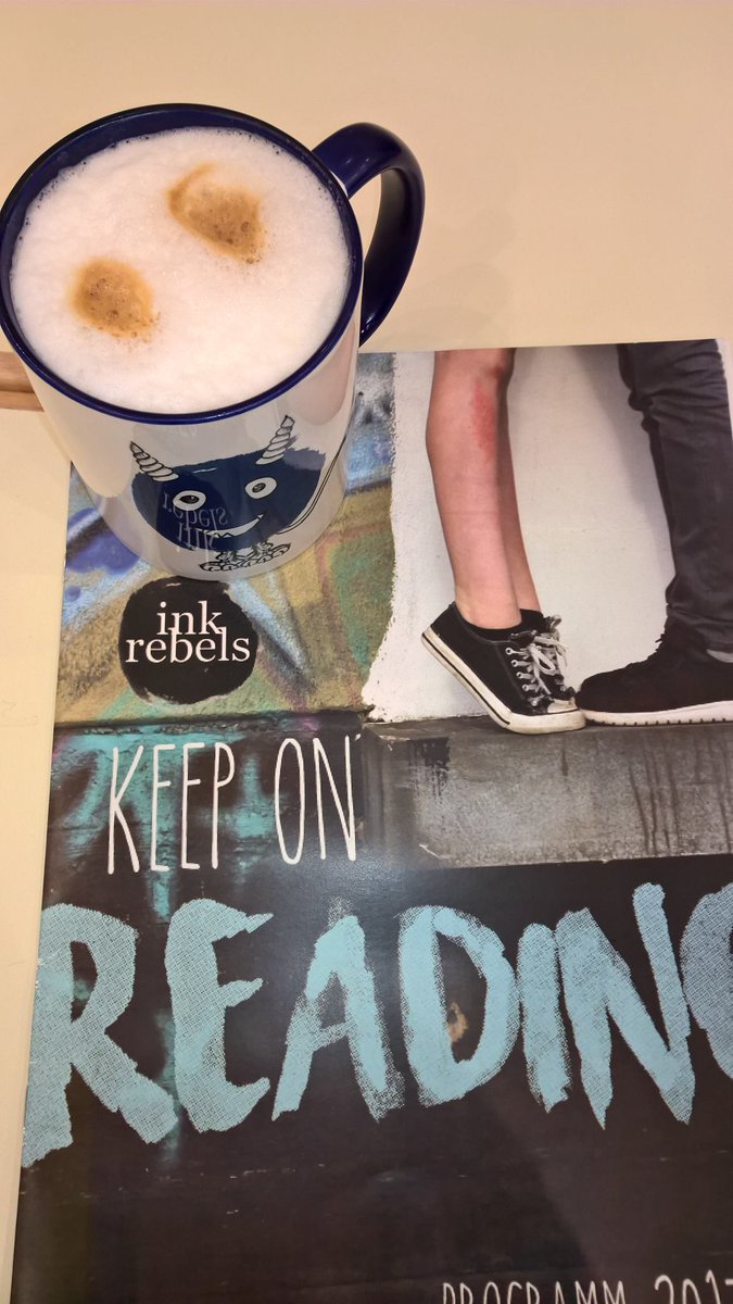 DieInkRebels's tweet photo. Jenny hat Kaffee. Die Buchmessen-Welt ist in Ordnung. https://t.co/s8o60OLxDv