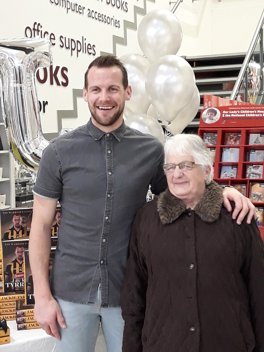 GillHessLtd's tweet photo. Thatโs @MrJackieTee @easons Kilkenny signing copies #thewarriorscode @SportMediaTM https://t.co/cak7rXAFhG