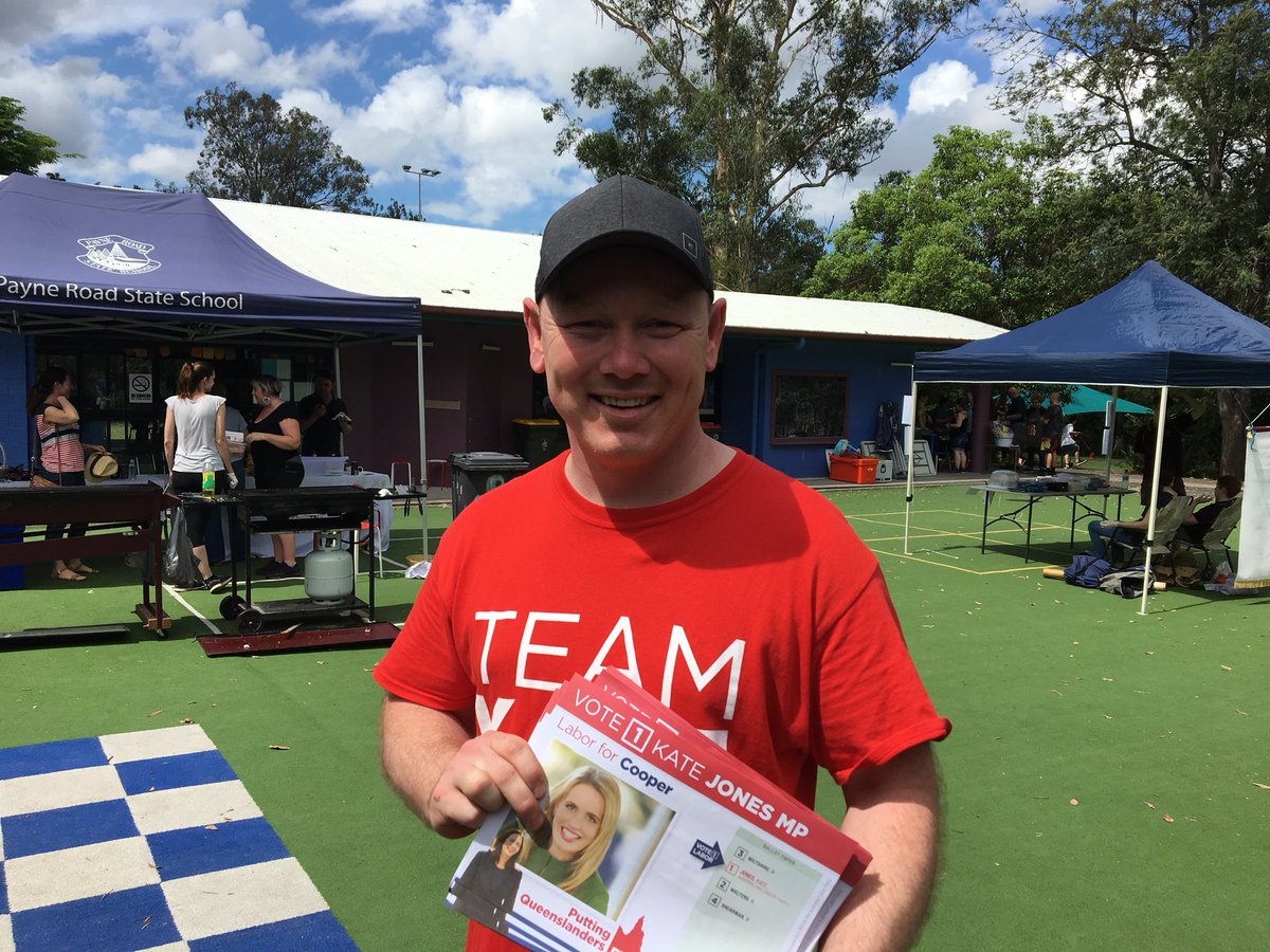 ALP’s <a href="/shane_bevis/">Shane Bevis</a> says pre-polling and postal votes mean #democracysausage sales are shrinking. Thoughts? #qldvotes