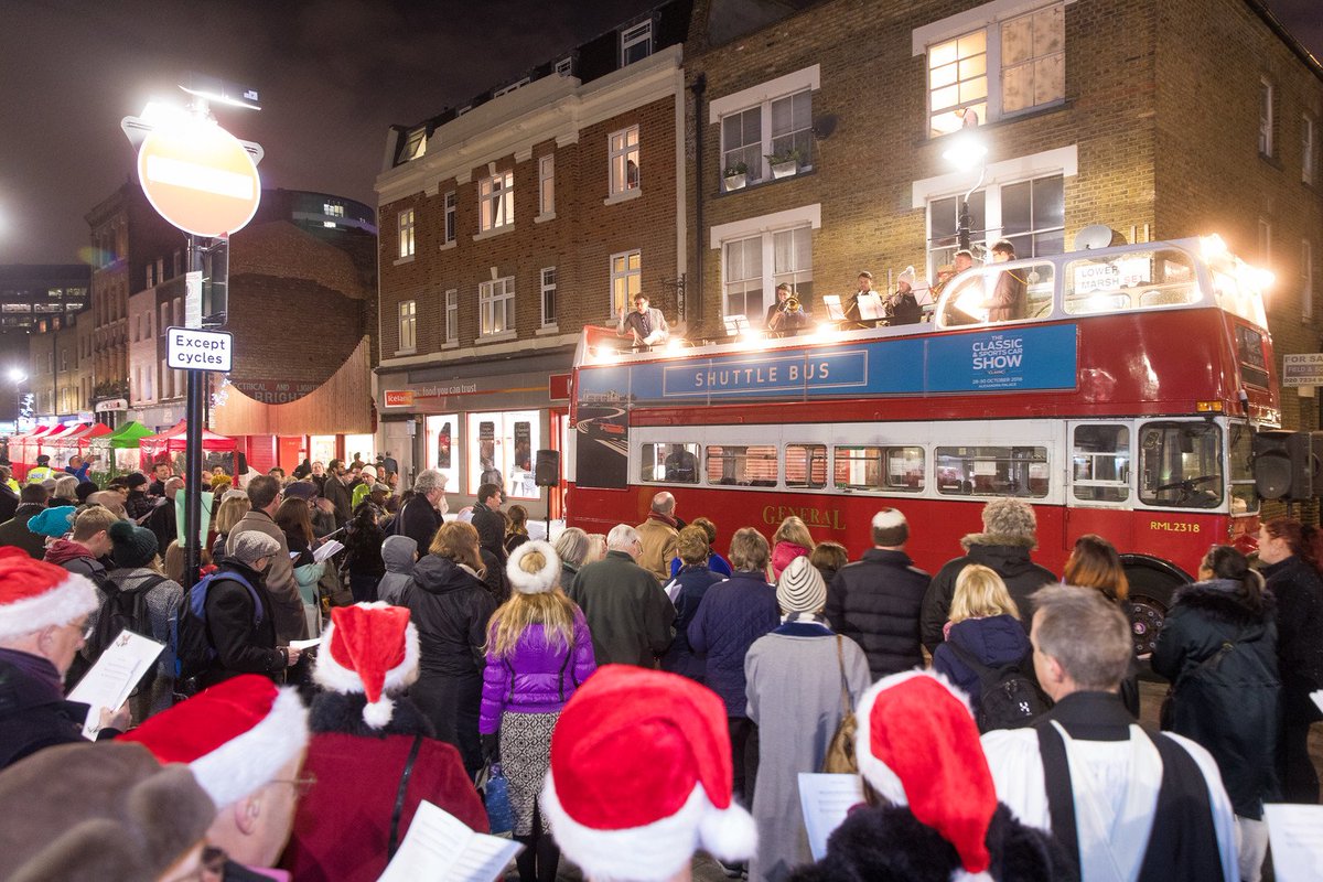 Save the date: HARK! Waterloo Christmas Carols 19 December 6pm - 8pm on Lower Marsh. This epic singalong will feature everything from classic carols to modern favourites, as well as a late night market, and festive goodies for sale. ow.ly/2b9C30gNspt