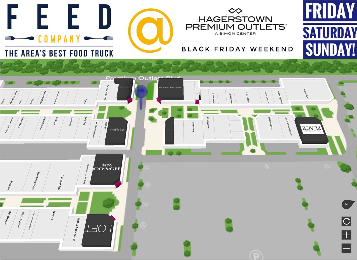 Come out and see the FEED COMPANY Food Truck today at the <a href="/HagerstownPO/">Hagerstown PO</a> (Outlets)!