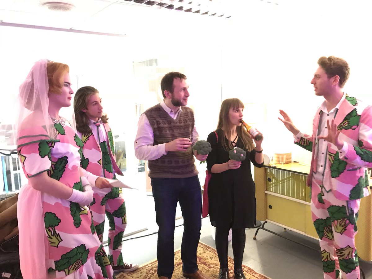 edinburghsoup's tweet photo. @theskinnymag @CreativeEdin Well done to everyone involved, great night @CreativeEdin thanks a lot!
We may not have won but we did get a Broccoli wedding!  Good times! https://t.co/r9Q91aIOXZ