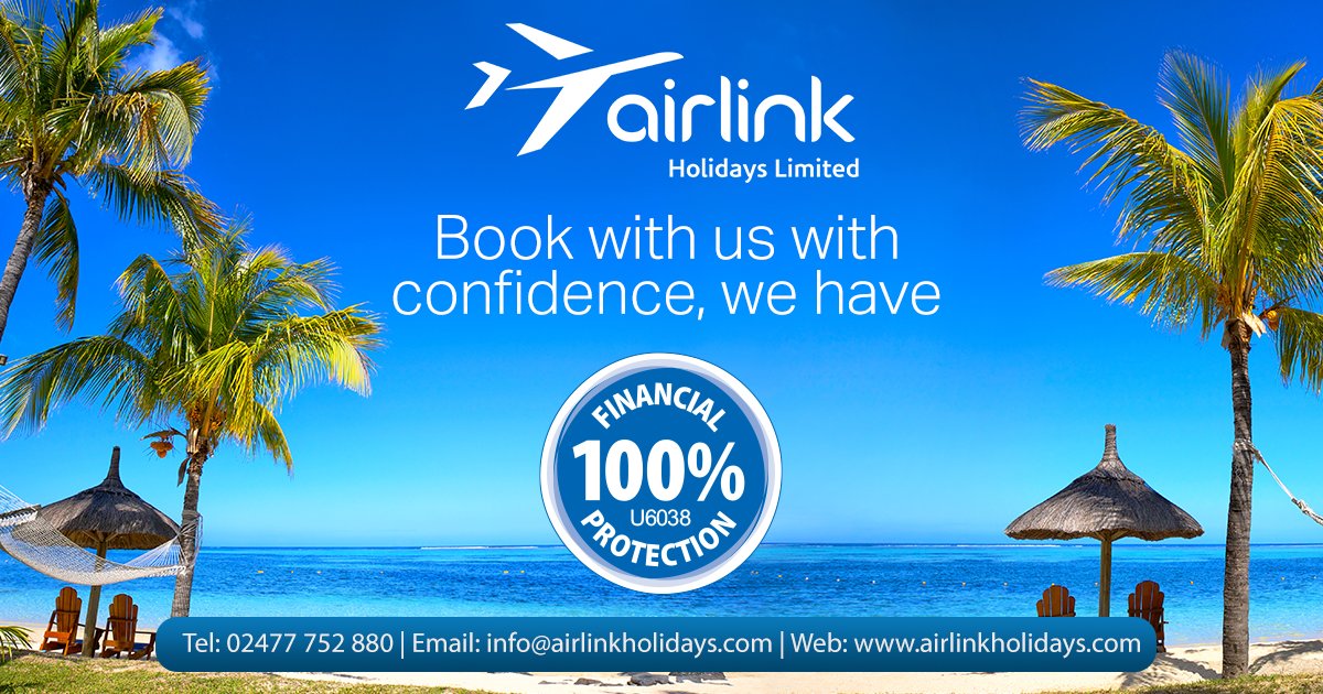 Book with us in confidence as we are 100% financially protected.