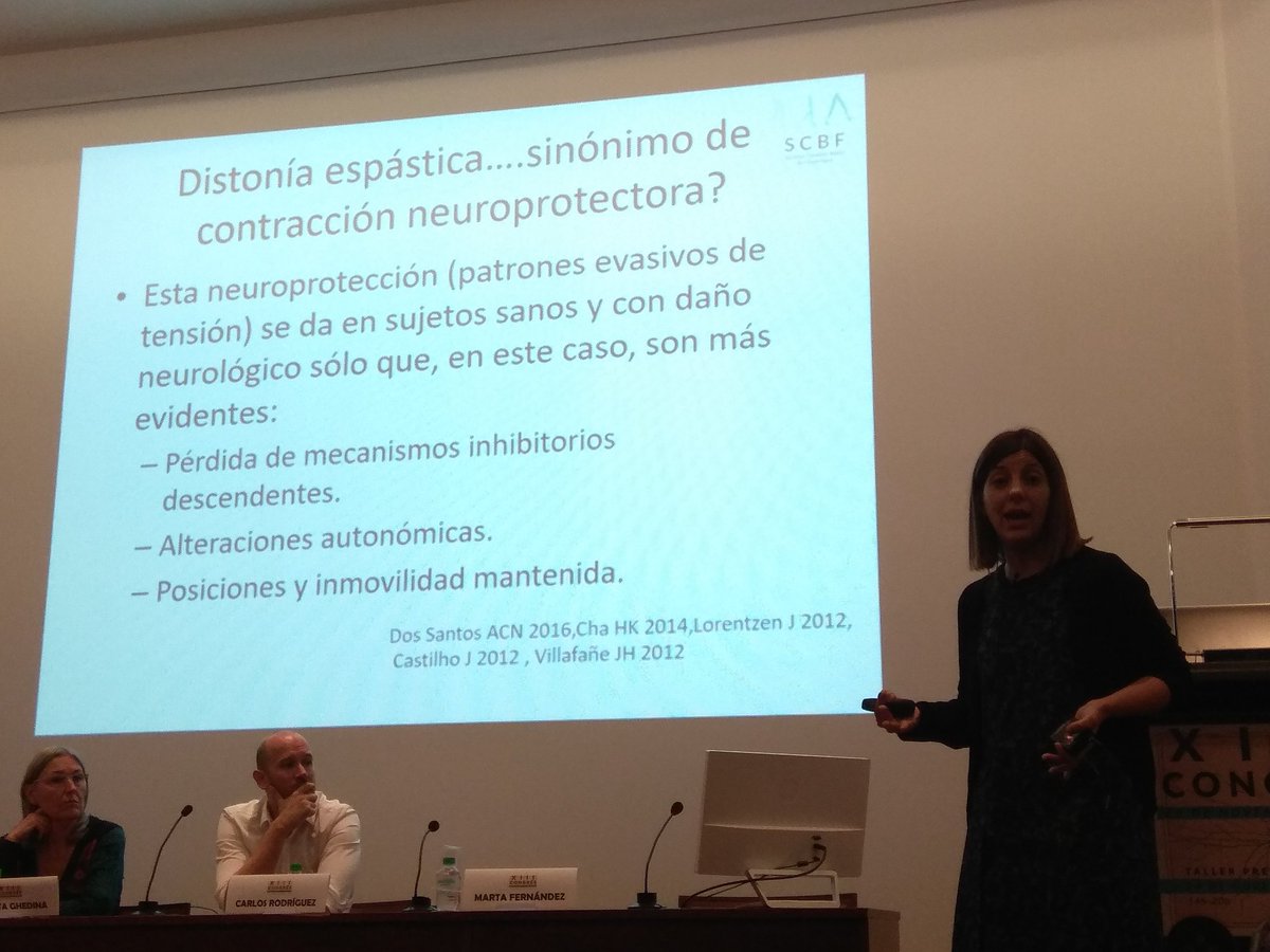 Valorar los patrones de neuro protección es importantísimo en neuro <a href="/Martafelo37/">Marta Fernàndez-Lobera</a> <a href="/SCBF_SCientific/">SCBF S.Científica</a> #SCFisio17