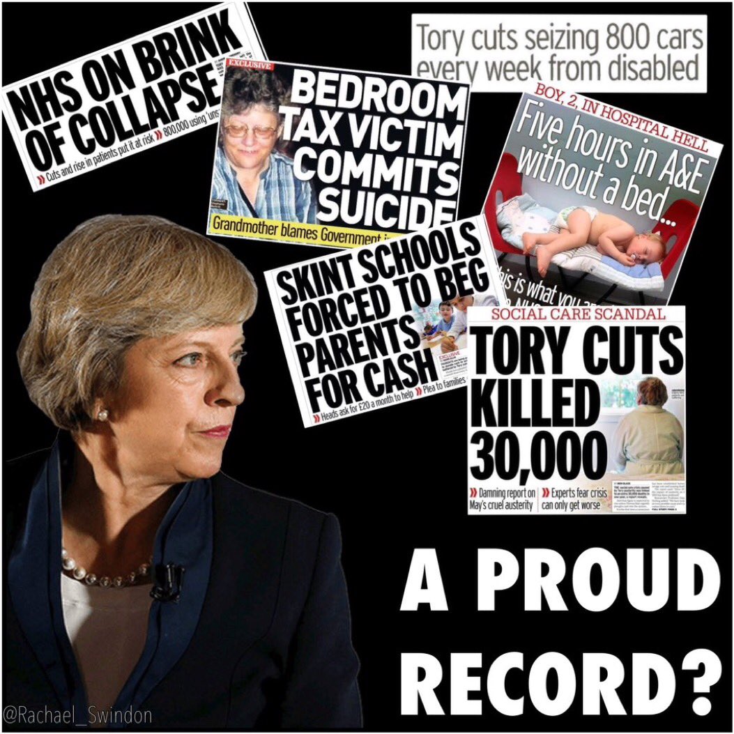 SocialistVoice's tweet photo. Tory cuts since 2010 have caused economic murder 

124,000 deaths linked to Social Care cuts

Deaths and suicides caused by welfare cuts and changes made to the WCA process in 2011

Grenfell Tower tragedy

Victims of crime and terrorism linked to police cuts

#BetterOffWithLabour https://t.co/MQpseThMEi