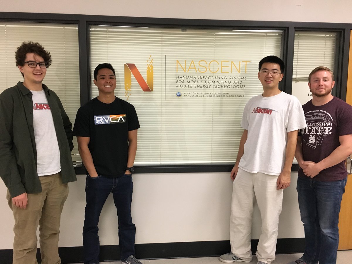 We had a great seminar last week with Tsung-Fu Yao, David Choi, Mahmoud Behzadirad, and Liam G Connolly presenting on tip based and magnetic nanometrology. We also had a surprise presentation from NASCENT veteran Ian Ladner, who is finishing his Ph.D. research at the LLNL.