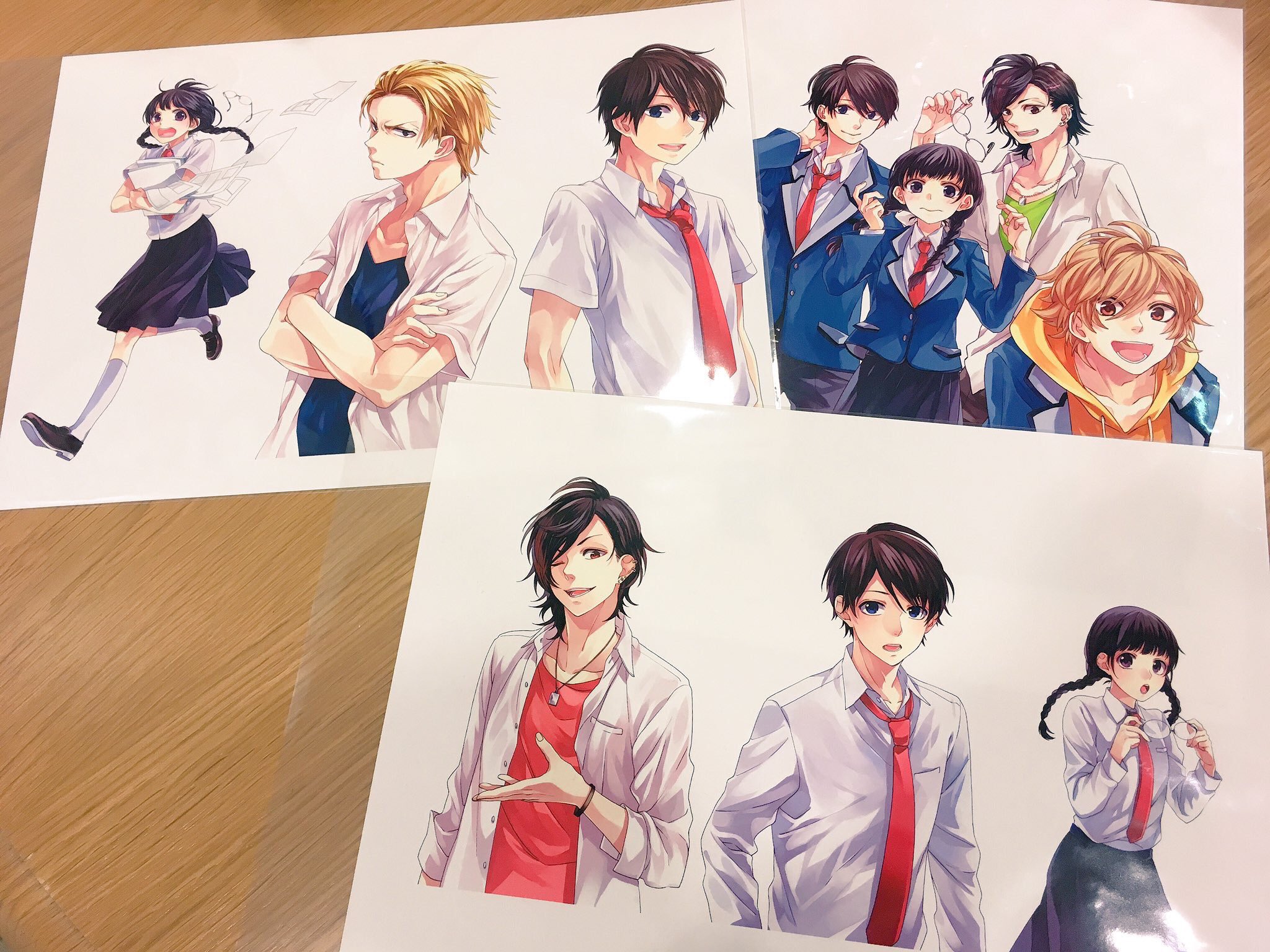 角川ビーンズ文庫 公式 ヤマコ先生のイラストだと 春日坂高校漫画研究部 シリーズもアートカードが登場しているまめよ 小説の表紙では隠れてしまっていた 部分も 大きなサイズでじっくりご確認いただけるまめ こっちも要チェックまめよ