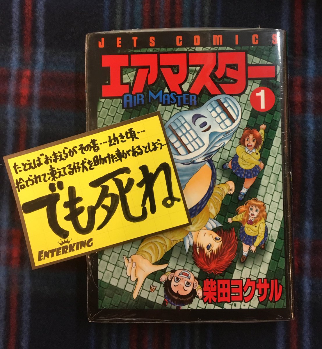 ハシモト 俺のバイブル エアマスター 今なら1巻から21巻まで 100円です エアマスターはホント名言 の宝庫 ルチャマスターの 俺はガンダムの最終回のガンダム並みに強いぞ お前らは雑魚のザクだ ってセリフが好きです エンターキング 100円 名言